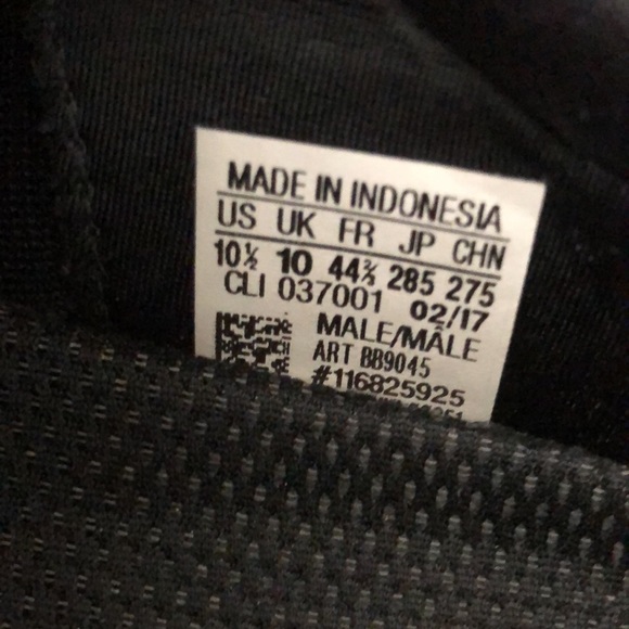 ADIDAS ALPHABOUNCE RUNNING SNEAKERS MENS SIZE 10.5 - Picture 6 of 16